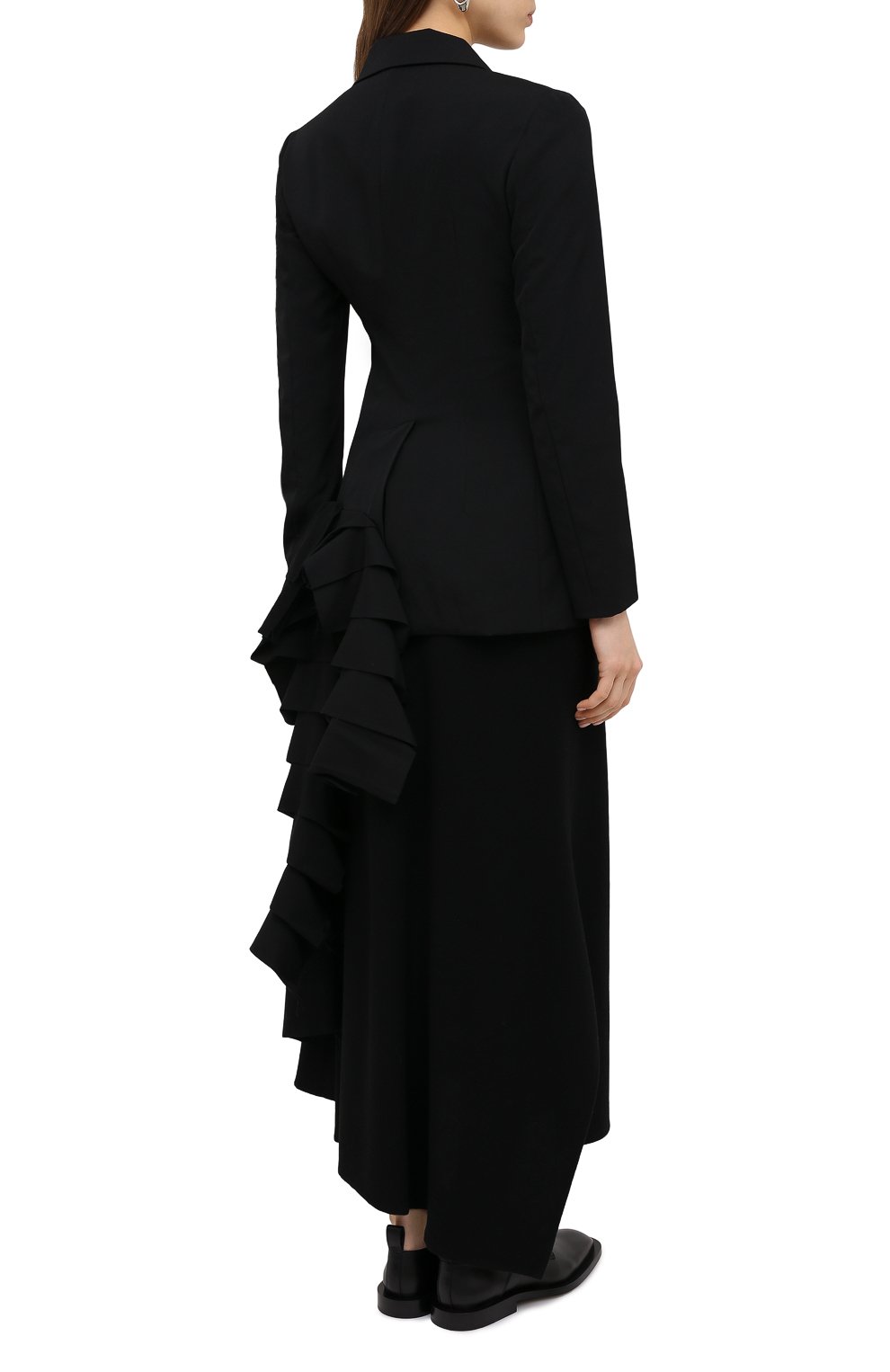 Шерстяной жакет YOHJI YAMAMOTO, арт. FR-J01-803, фото 4