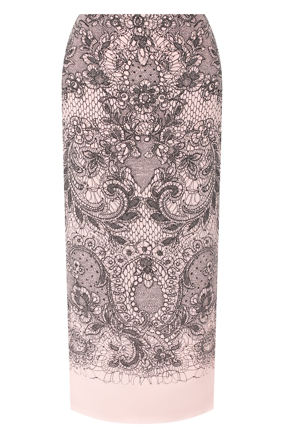 Шелковая юбка VALENTINO розового цвета по цене 148000 руб., арт. SB3RA4Y14P9, фото 1 Шелковая юбка VALENTINO, арт. SB3RA4Y14P9, фото 1