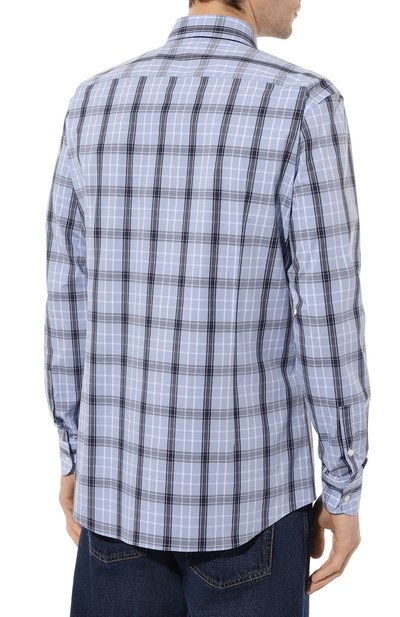 Хлопковая рубашка BOSS, арт. 50496168, фото 4