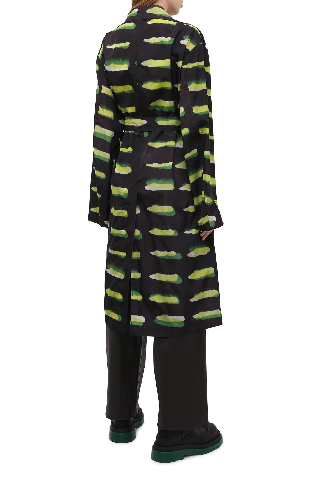 Плащ DRIES VAN NOTEN разноцветного цвета по цене 163000 руб., арт. 211-10240-2134, фото 4 Плащ DRIES VAN NOTEN, арт. 211-10240-2134, фото 4