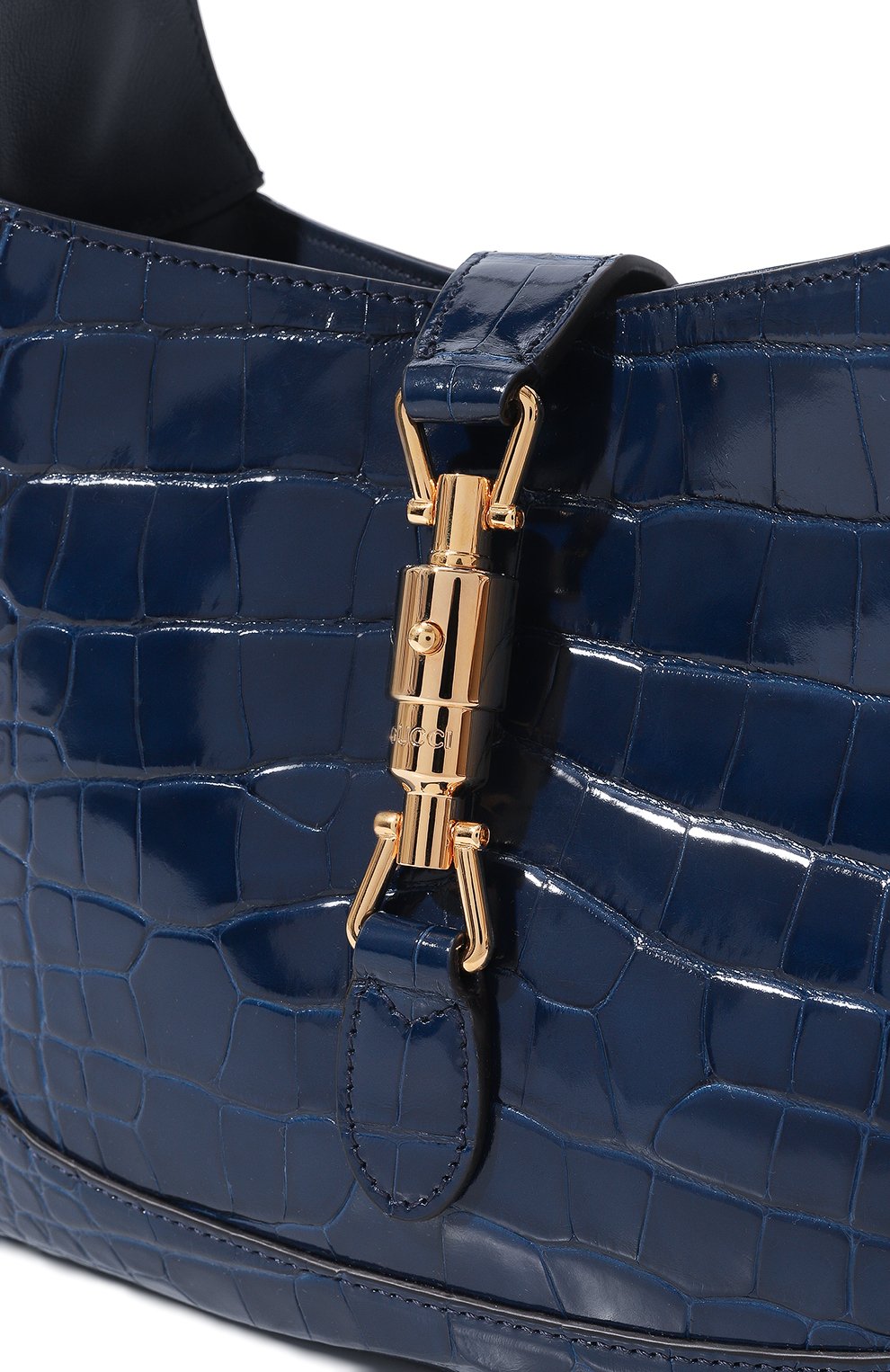 Сумка jackie 1961 small из кожи аллигатора GUCCI, арт. 636709 EV40G, фото 3