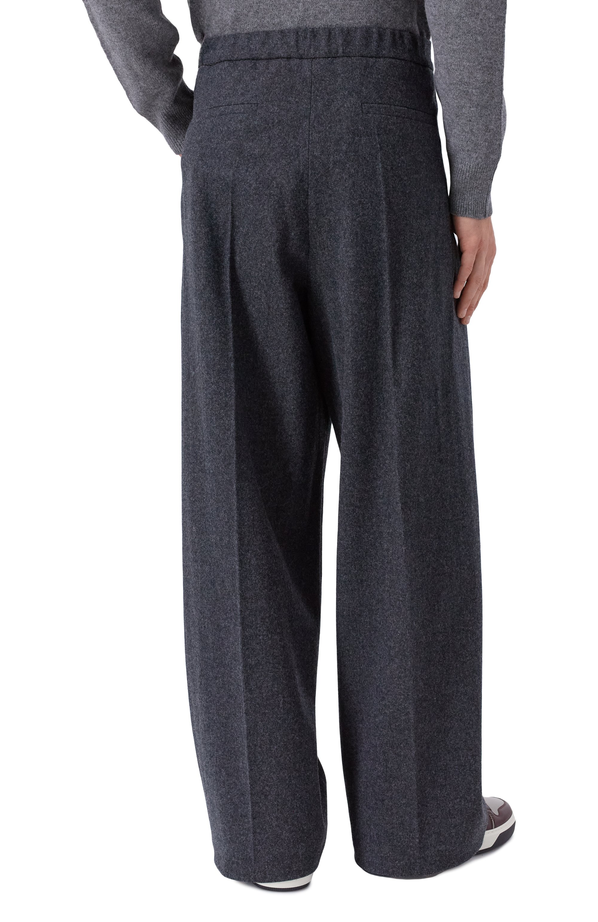 Шерстяные брюки JIL SANDER, арт. J47KA0283-J40182, фото 4