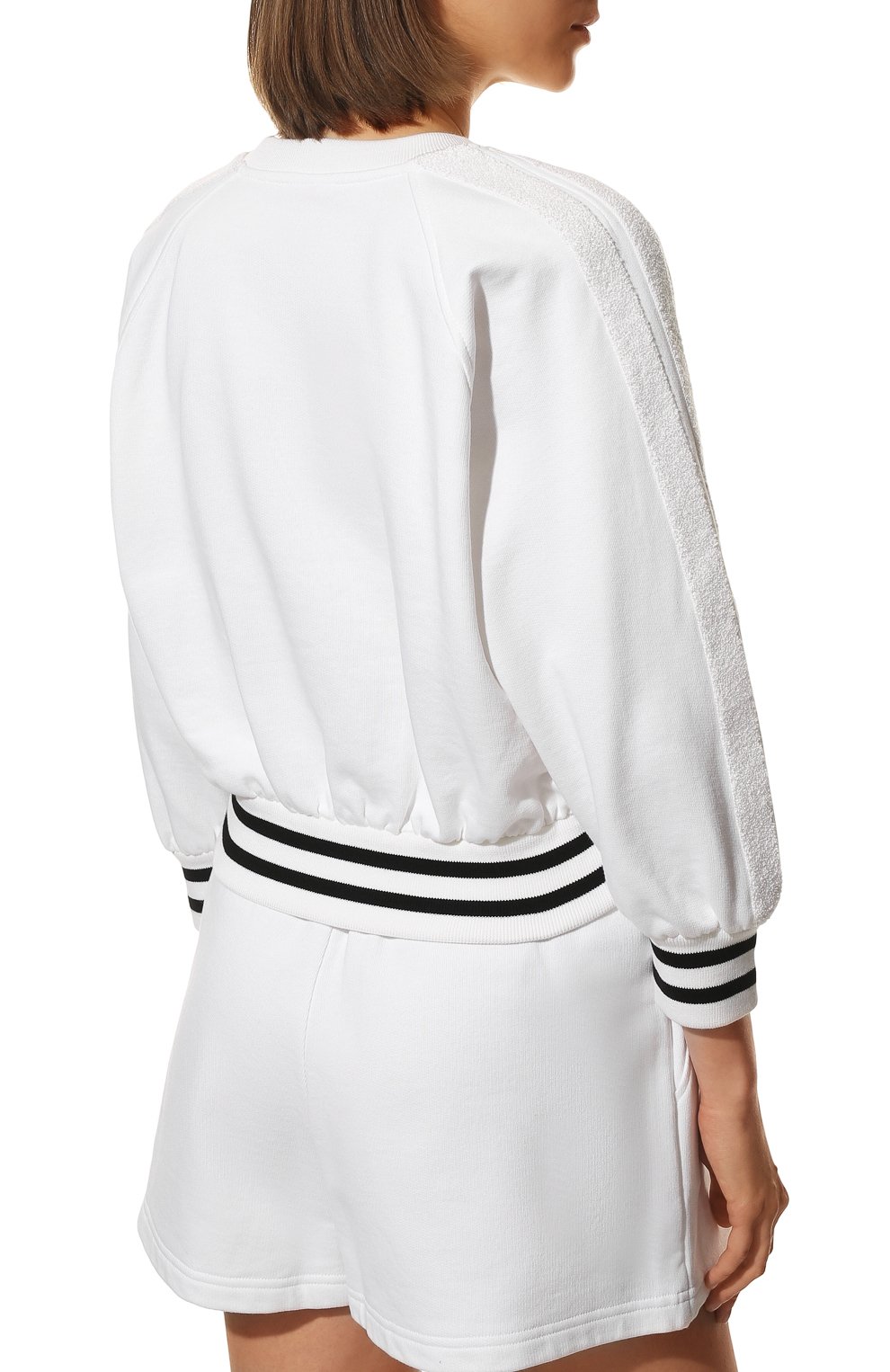 Хлопковый свитшот PRADA, арт. 134649-10J0-F0009-221, фото 4