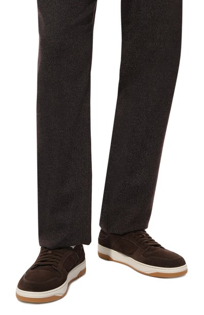 Замшевые кеды sneak-air SANTONI, арт. MBSG22003BAMKSHZ, фото 3