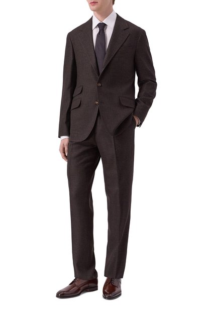 Мужской шерстяной костюм BRUNELLO CUCINELLI, арт. MV412LDWH