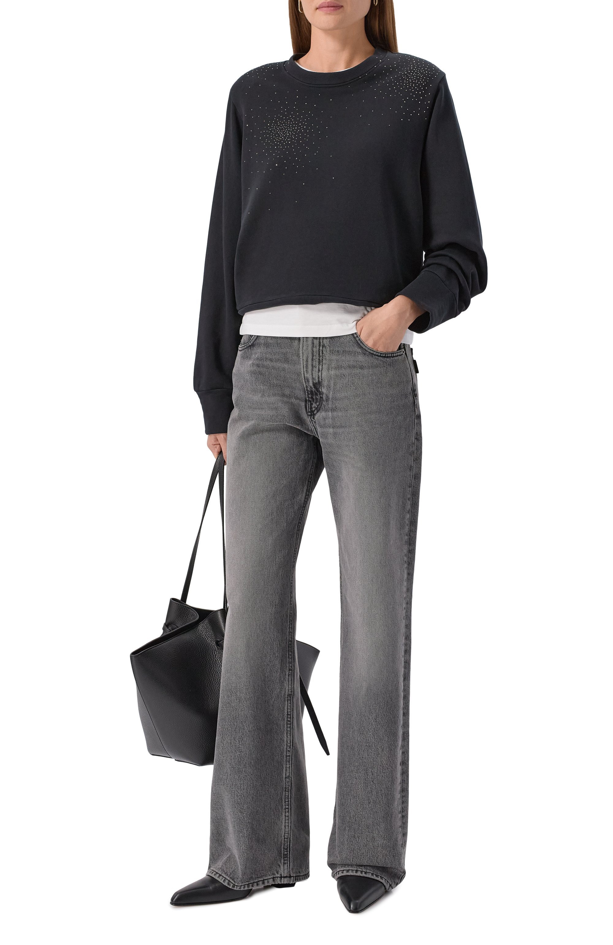 Хлопковый свитшот BOSS ORANGE, арт. 50547814, фото 2