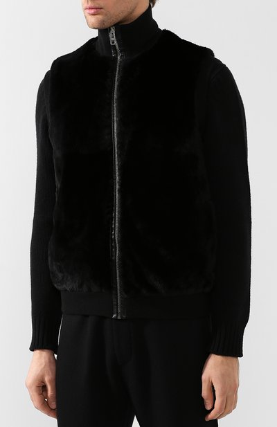 Кашемировый жилет PRADA, арт. UMT336-3FG-F0002, фото 3