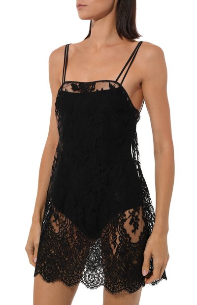 Сорочка I.D. SARRIERI черного цвета по цене 82680 руб., арт. J3620, фото 3 Сорочка I.D. SARRIERI, арт. J3620, фото 3