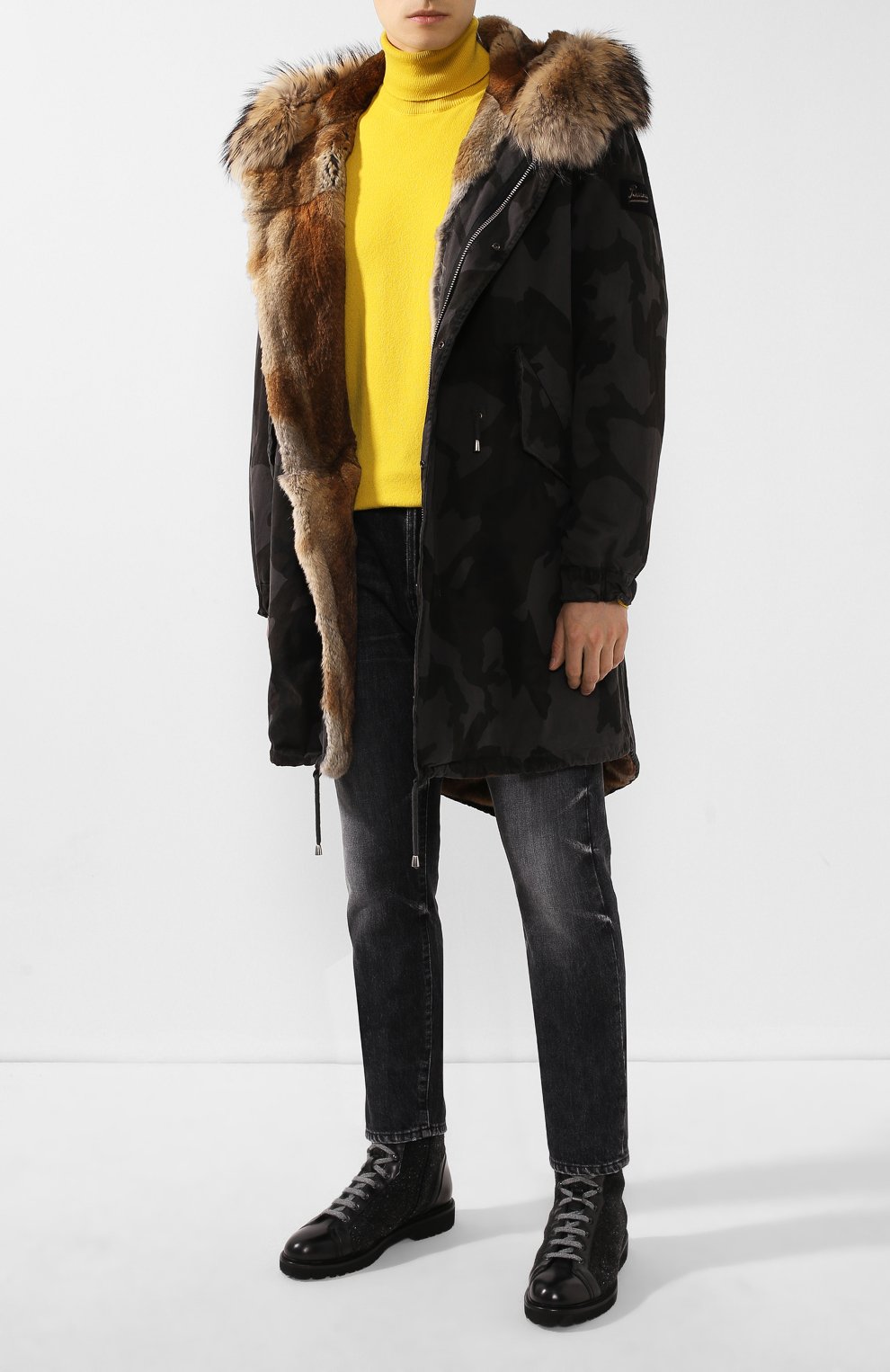 Парка с меховой подкладкой BARBED, арт. DML B, фото 2