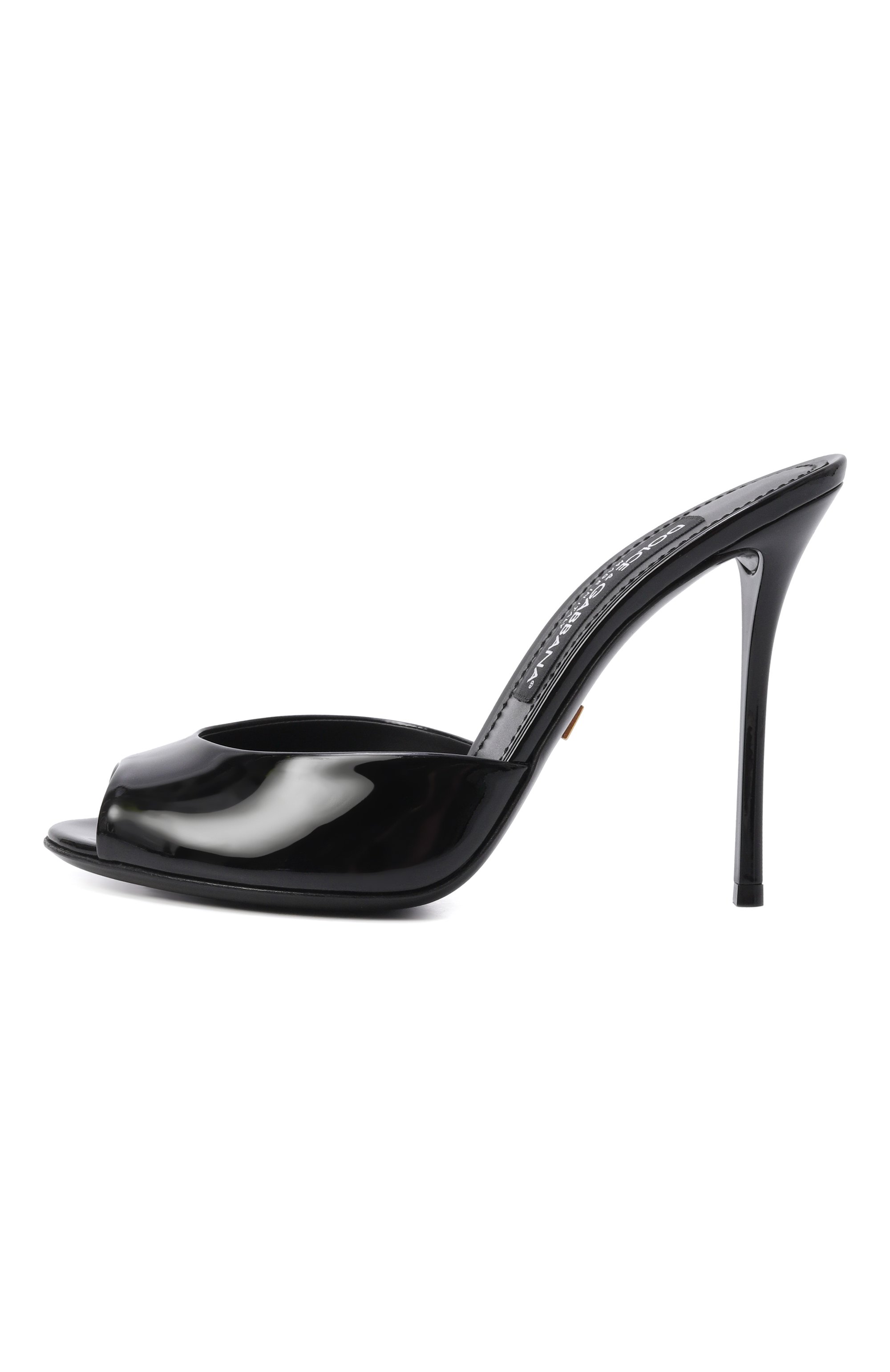 Лакированные мюли keira 105 DOLCE & GABBANA, арт. CR2011/A1471, фото 4