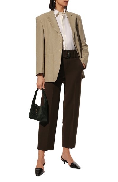 Хлопковая рубашка AMI, арт. BFFSH091.480, фото 2