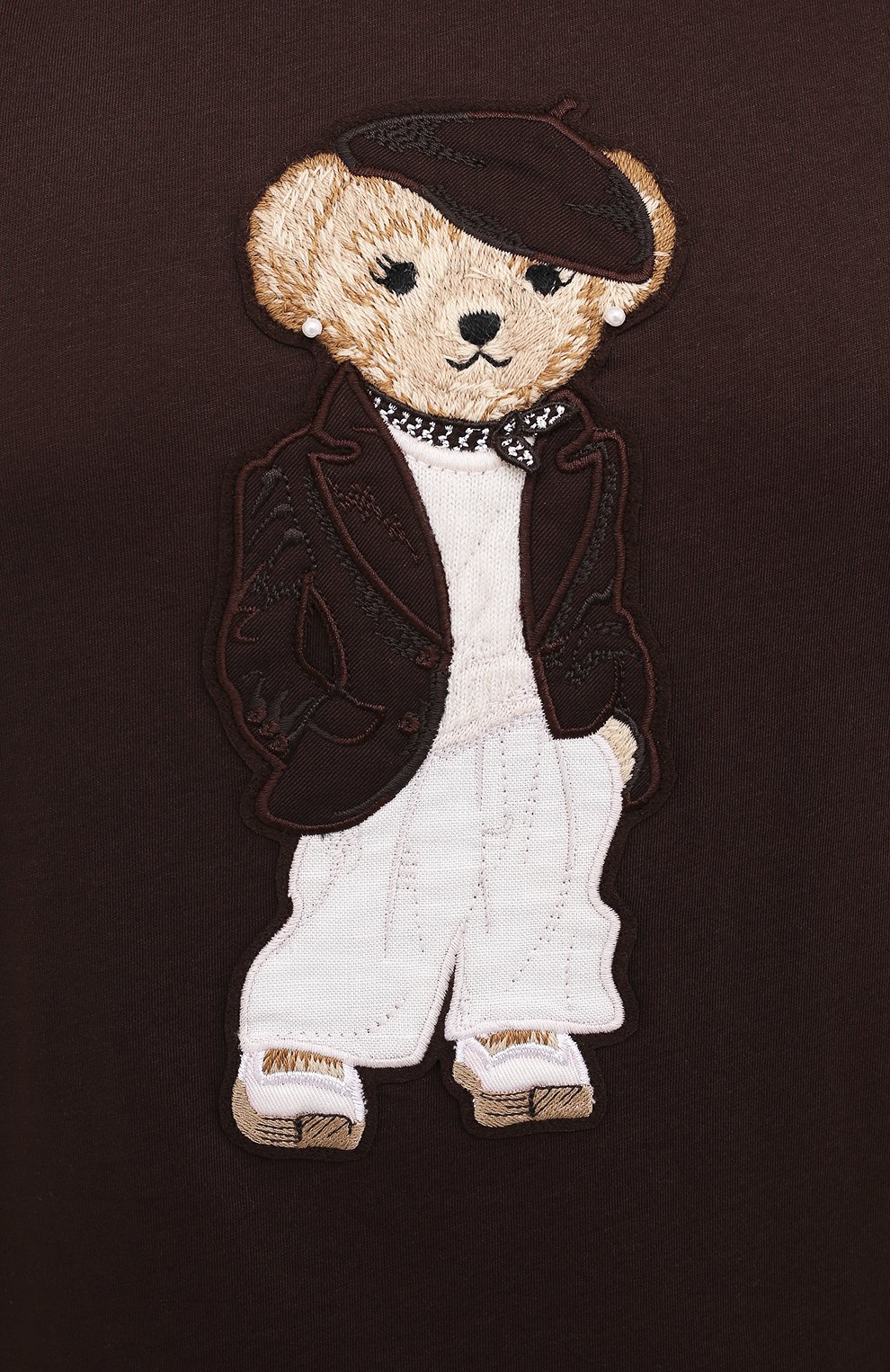 Хлопковая футболка RALPH LAUREN, арт. 290840844, фото 5