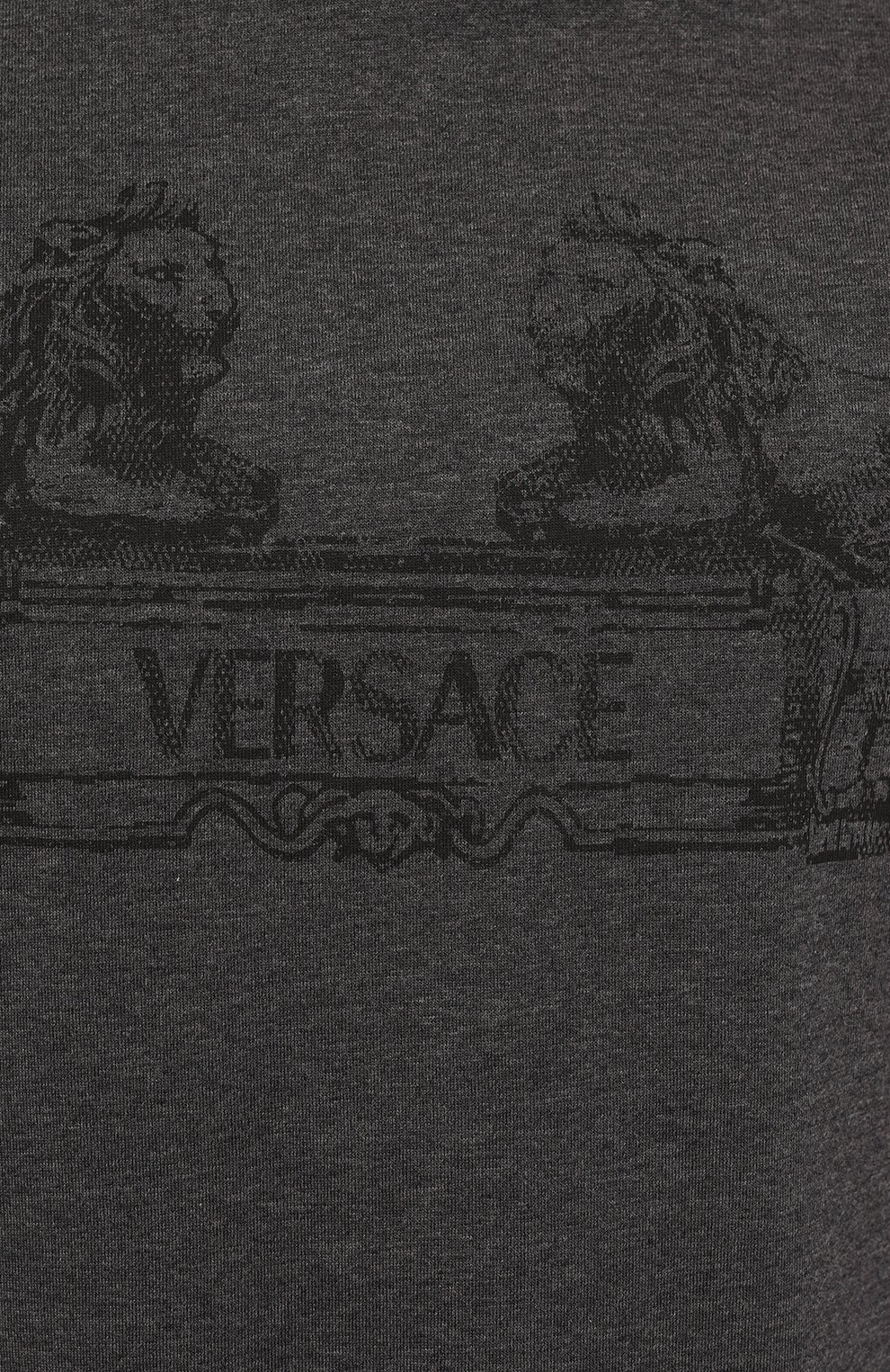 Хлопковая футболка VERSACE, арт. 1013302/1A09867, фото 5
