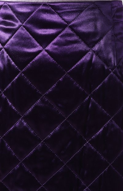 Стеганая юбка DRIES VAN NOTEN фиолетового цвета по цене 31550 руб., арт. 192-10800-8536, фото 5 Стеганая юбка DRIES VAN NOTEN, арт. 192-10800-8536, фото 5