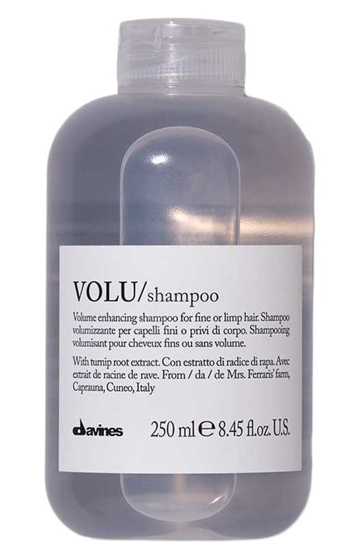 фото Шампунь для придания объема волосам volu (250ml) davines