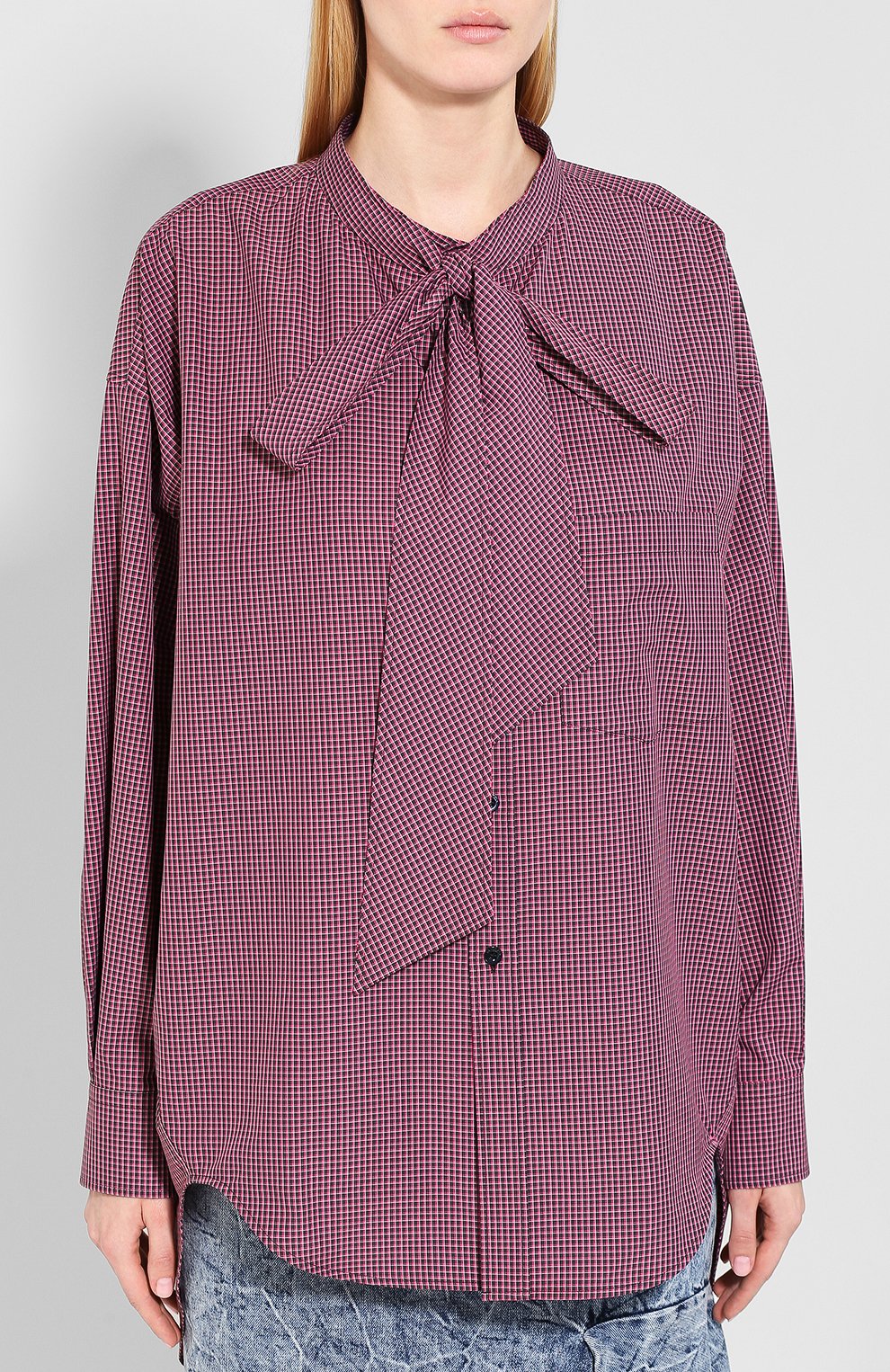 Хлопковая рубашка BALENCIAGA, арт. 520497/TGM30, фото 3