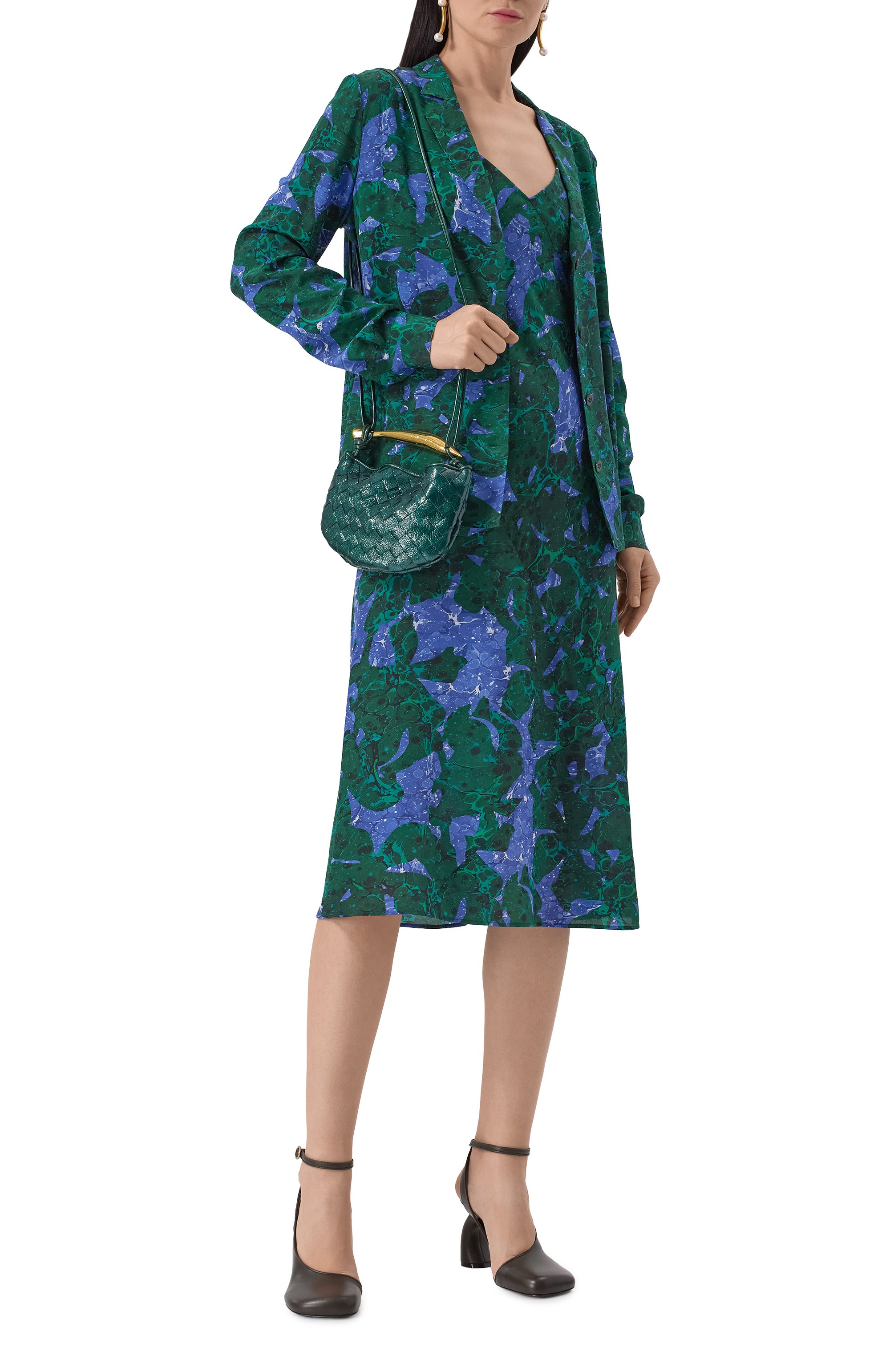 Шелковое платье DRIES VAN NOTEN, арт. 251-011000-1082, фото 2