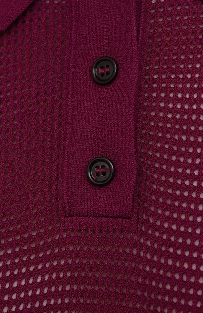 Поло из вискозы DRIES VAN NOTEN, арт. 211-11217-2700, фото 5