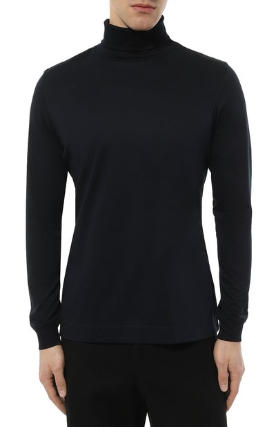 Хлопковая водолазка VAN LAACK темно-синего цвета по цене 21150 руб., арт. PELIN01/180031, фото 3 Хлопковая водолазка VAN LAACK, арт. PELIN01/180031, фото 3