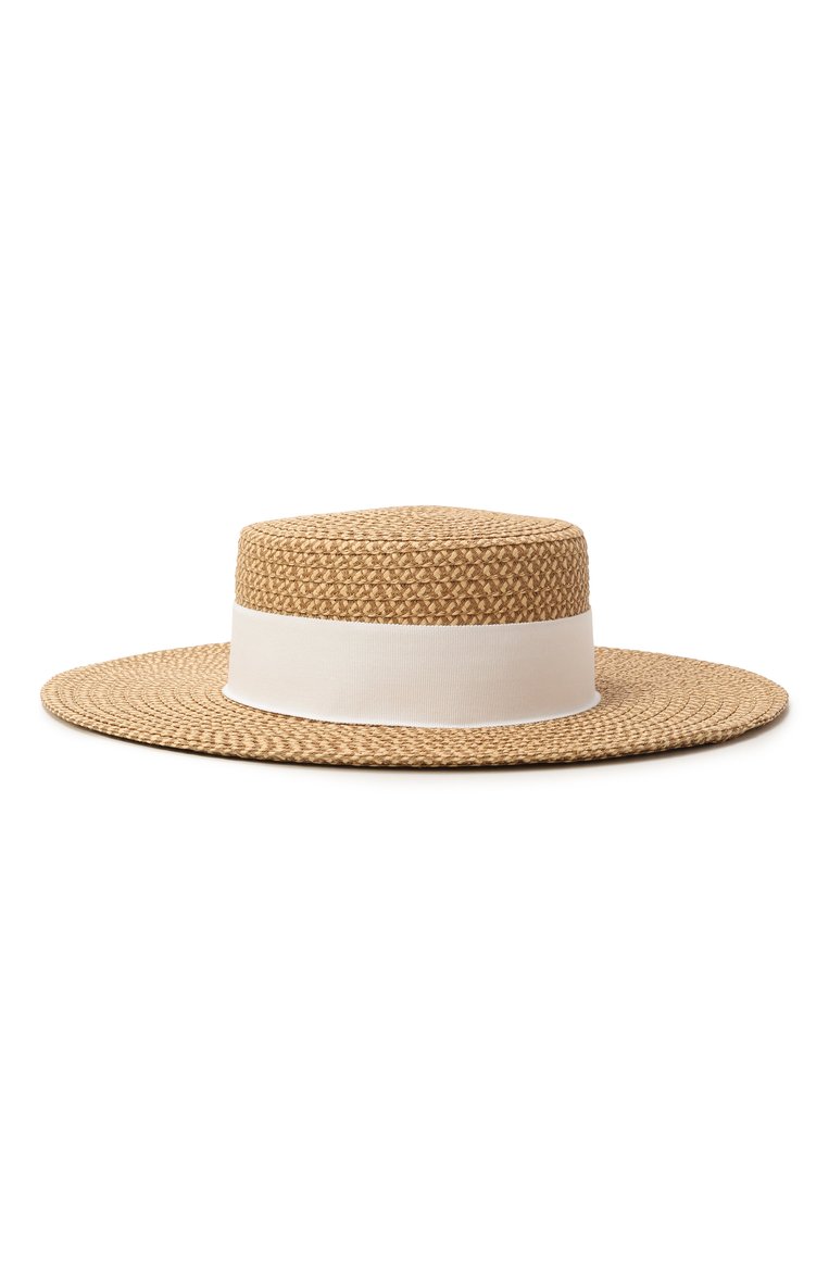 Шляпа gondolier boater ERIC JAVITS, арт. 13817/PEANUT/WHITE, фото 1