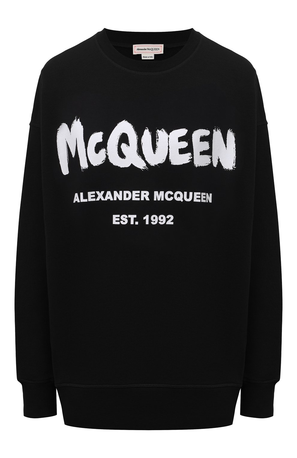 Хлопковый свитшот ALEXANDER MCQUEEN, арт. 659975/QZADI, фото 1