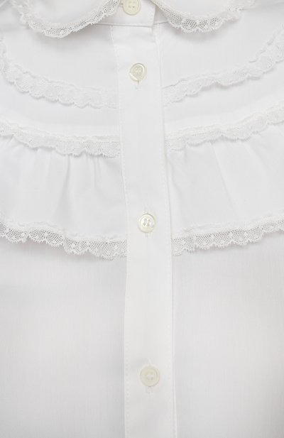 Хлопковая блузка REDVALENTINO, арт. XR0AAD75/0ES, фото 5