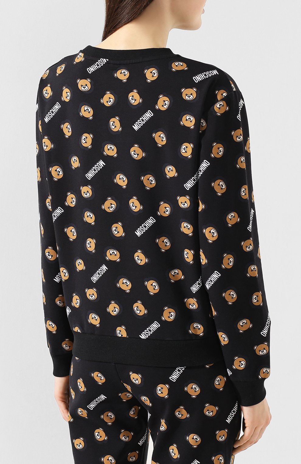 Хлопковый свитшот MOSCHINO, арт. A1723/9017, фото 4