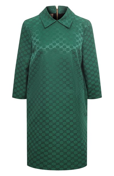Женское платье из хлопка и вискозы GUCCI, арт. 681381 ZAHMD