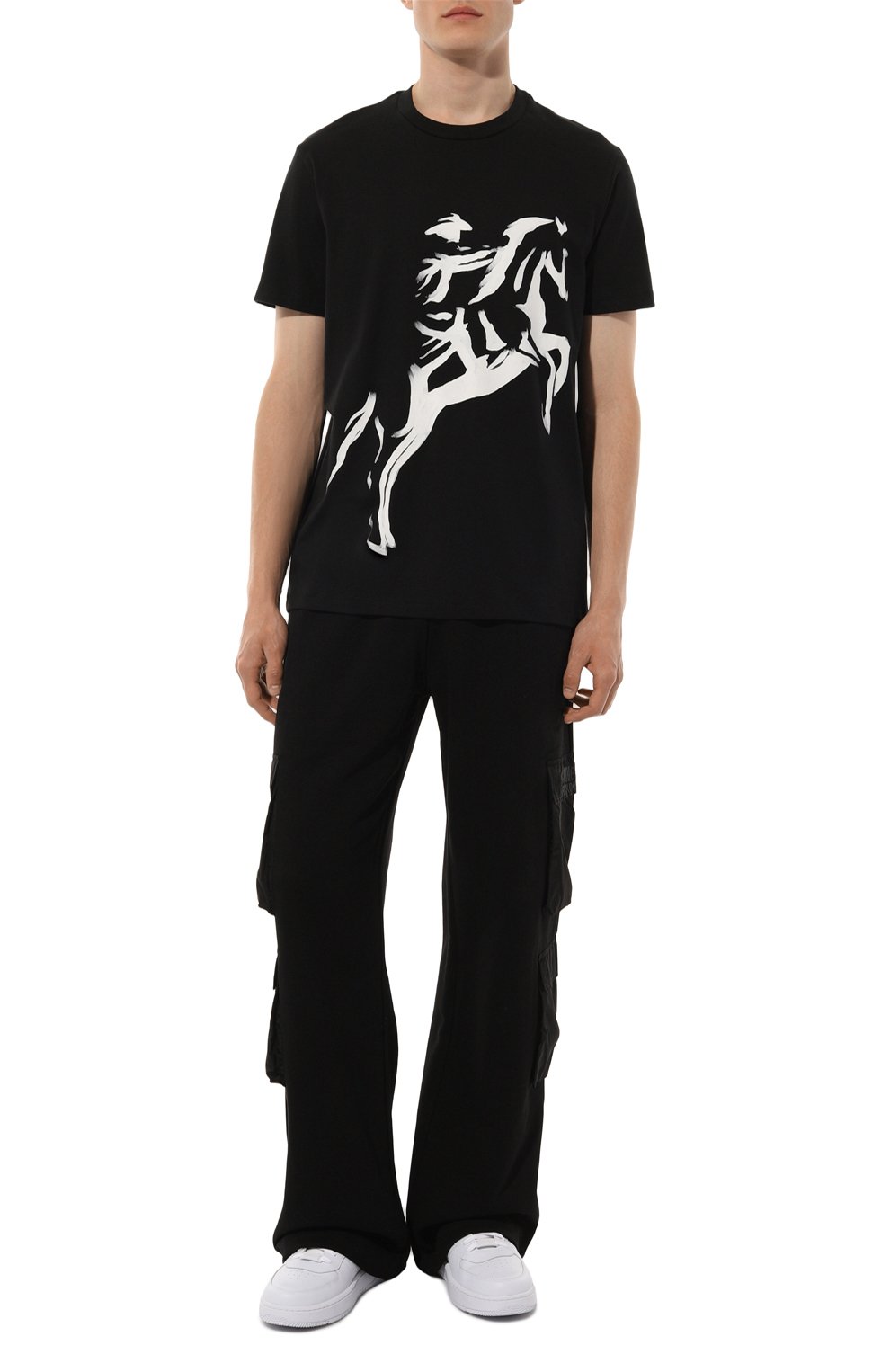 Хлопковая футболка DIRK BIKKEMBERGS, арт. PBMT0254, фото 2