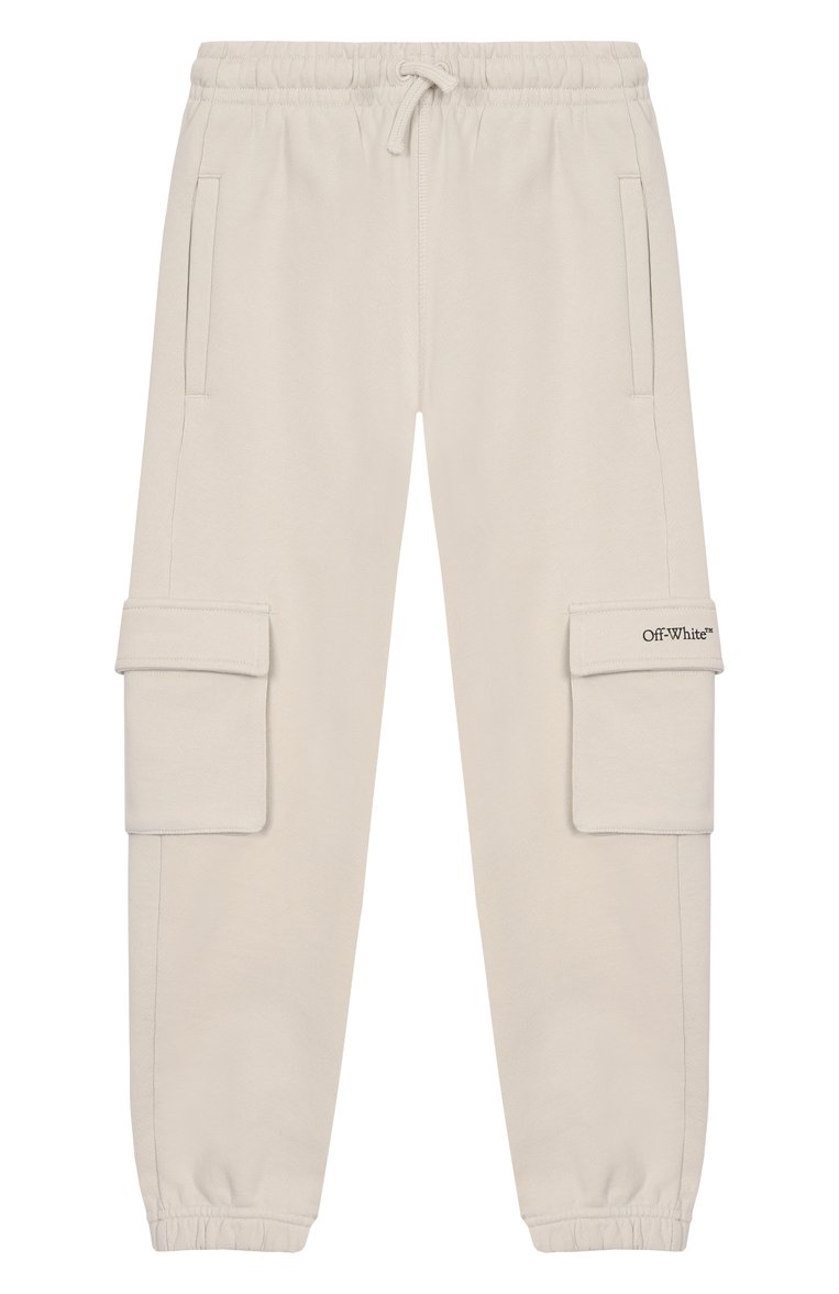 Хлопковые джоггеры OFF-WHITE, арт. 0BCH005S25FLE001/4-12, фото 1