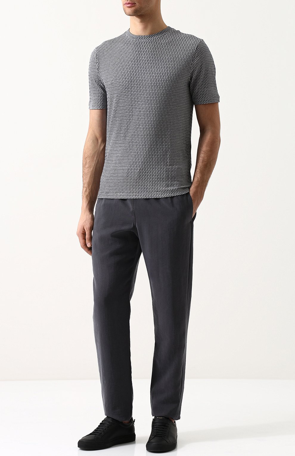 Брюки прямого кроя GIORGIO ARMANI, арт. WSP01W/WS933, фото 2