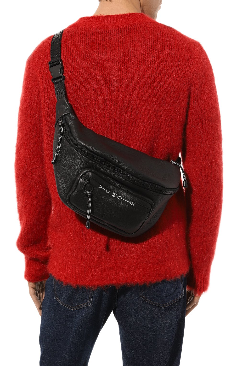 Кожаная поясная сумка VIC MATIE черного цвета по цене 47500 руб., арт. 1V0762TC999CWPB001, фото 2 Кожаная поясная сумка VIC MATIE, арт. 1V0762TC999CWPB001, фото 2