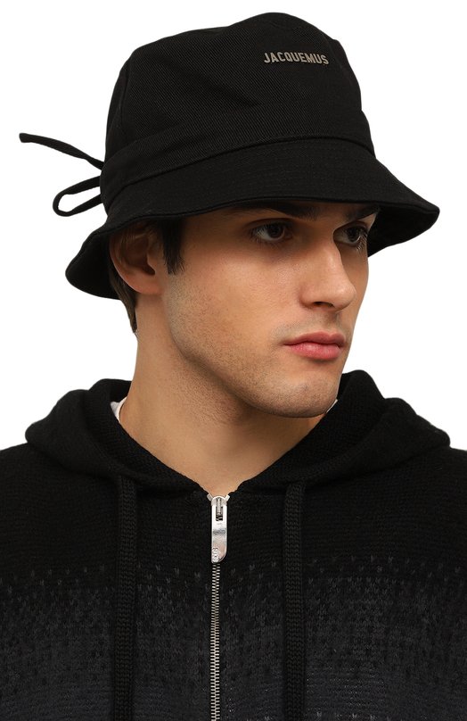 Хлопковая панама Jacquemus 22H/223AC001-5001 Чёрный  22H/223AC001-5001 Фото 2