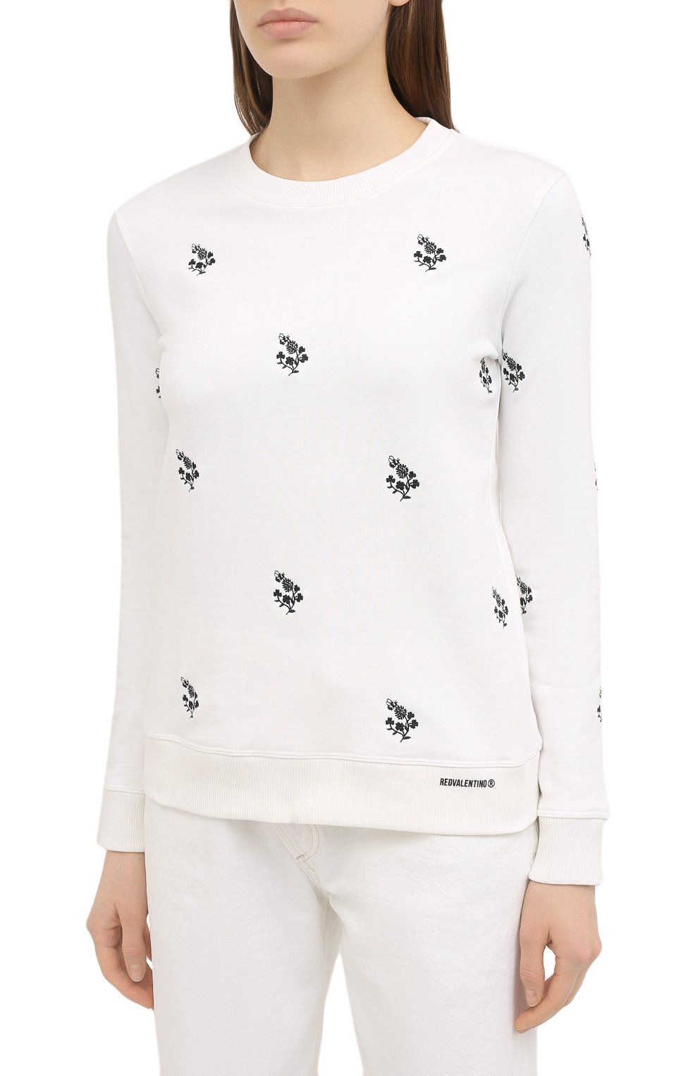 Хлопковый свитшот REDVALENTINO, арт. VR3MF06N/5PL, фото 3