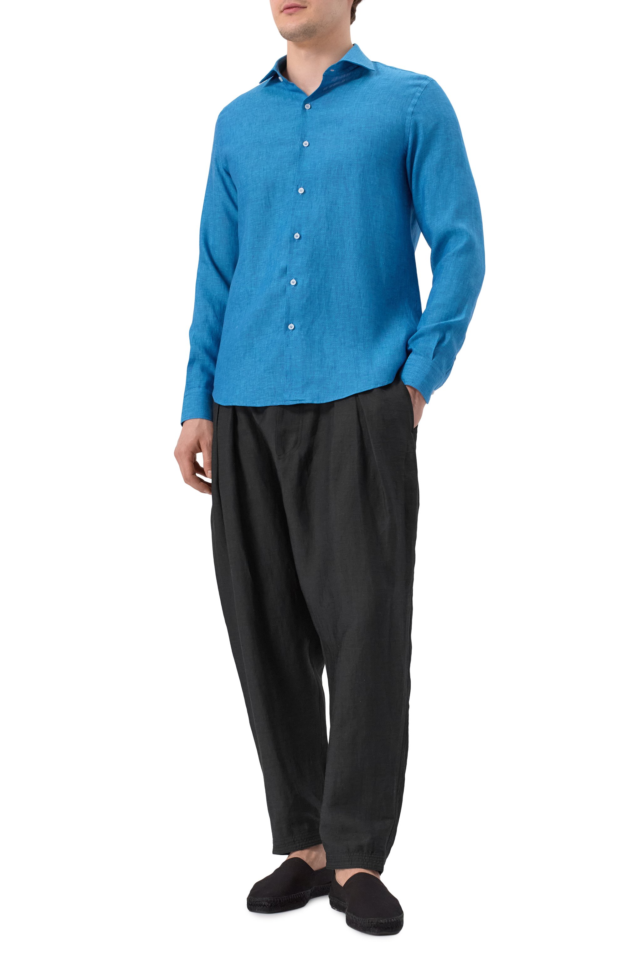 Льняная рубашка FEFE`, арт. LINEN SHIRT/CL74, фото 2