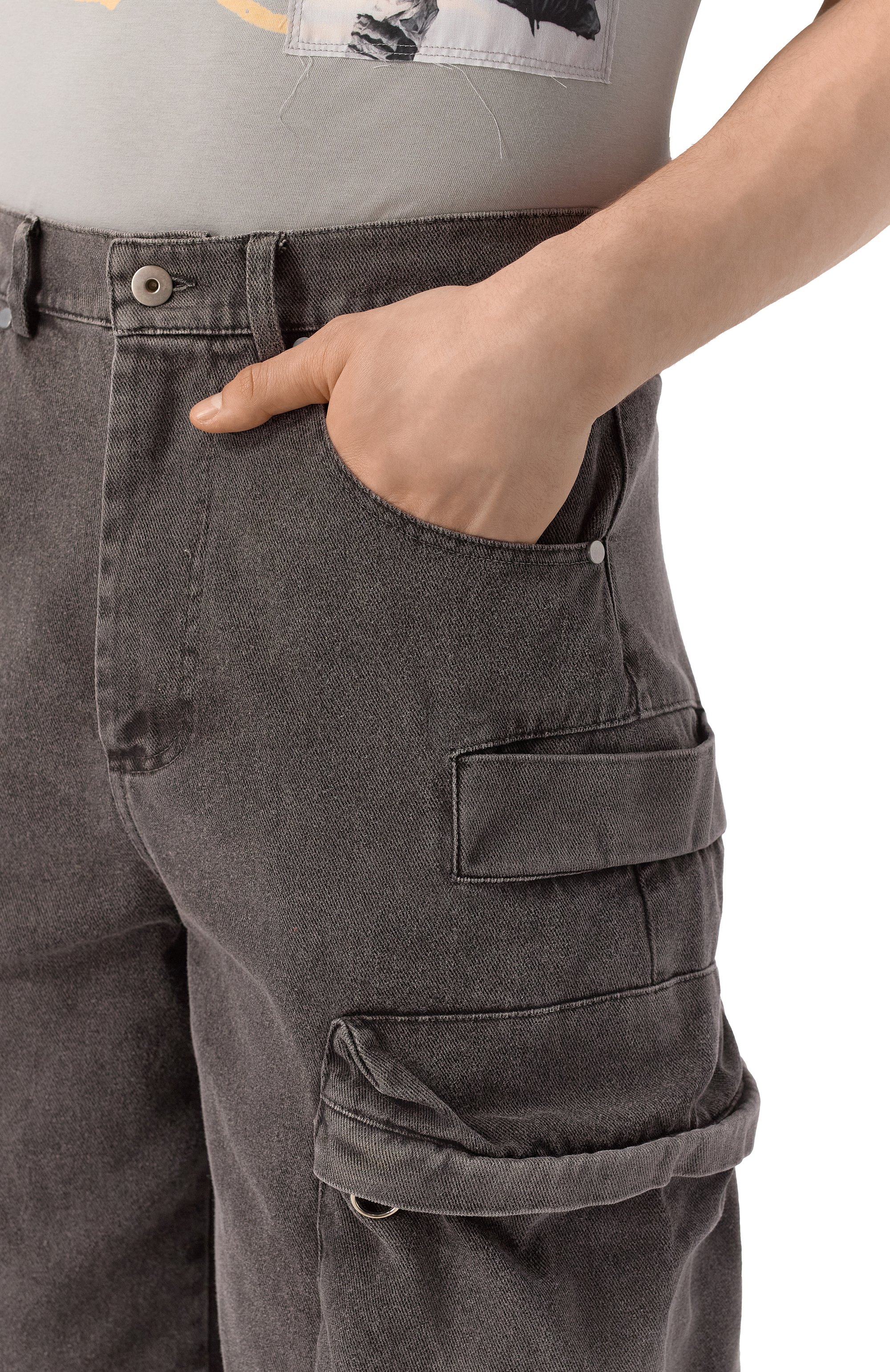 Джинсовые шорты DIEGO VENTURINO, арт. DVSRTCRGDENM, фото 5