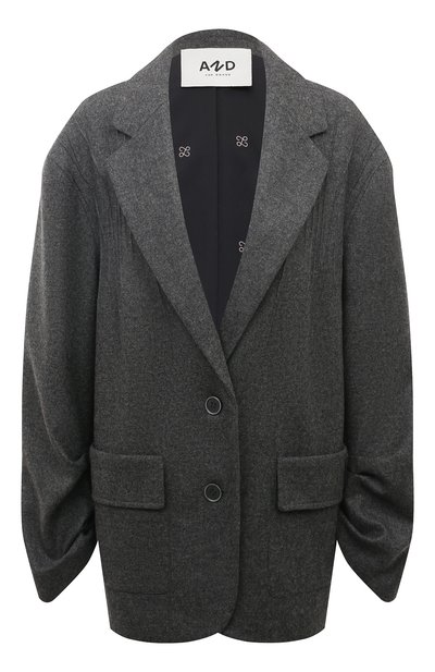 Женский жакет из шерсти и кашемира AND THE BRAND, арт. JT005-2007-991-S24