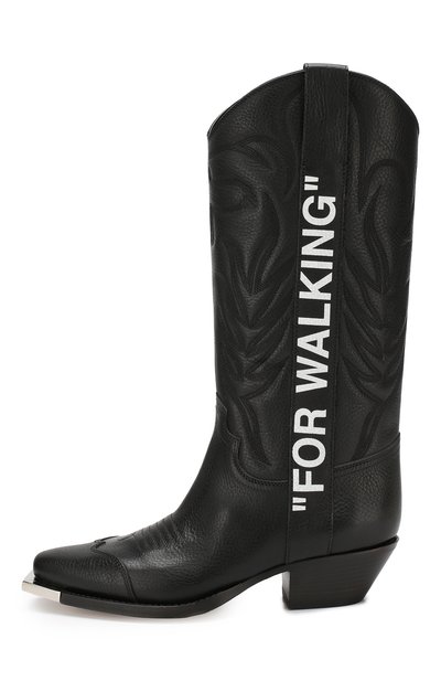 Кожаные сапоги for walking OFF-WHITE, арт. 0WIA124E19D681031001, фото 3