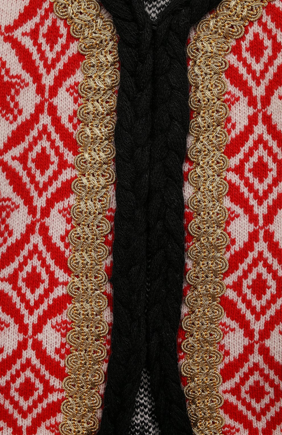 Шерстяной кардиган GUCCI разноцветного цвета по цене 59950 руб., арт. 596267 XKA6C, фото 3 Шерстяной кардиган GUCCI, арт. 596267 XKA6C, фото 3
