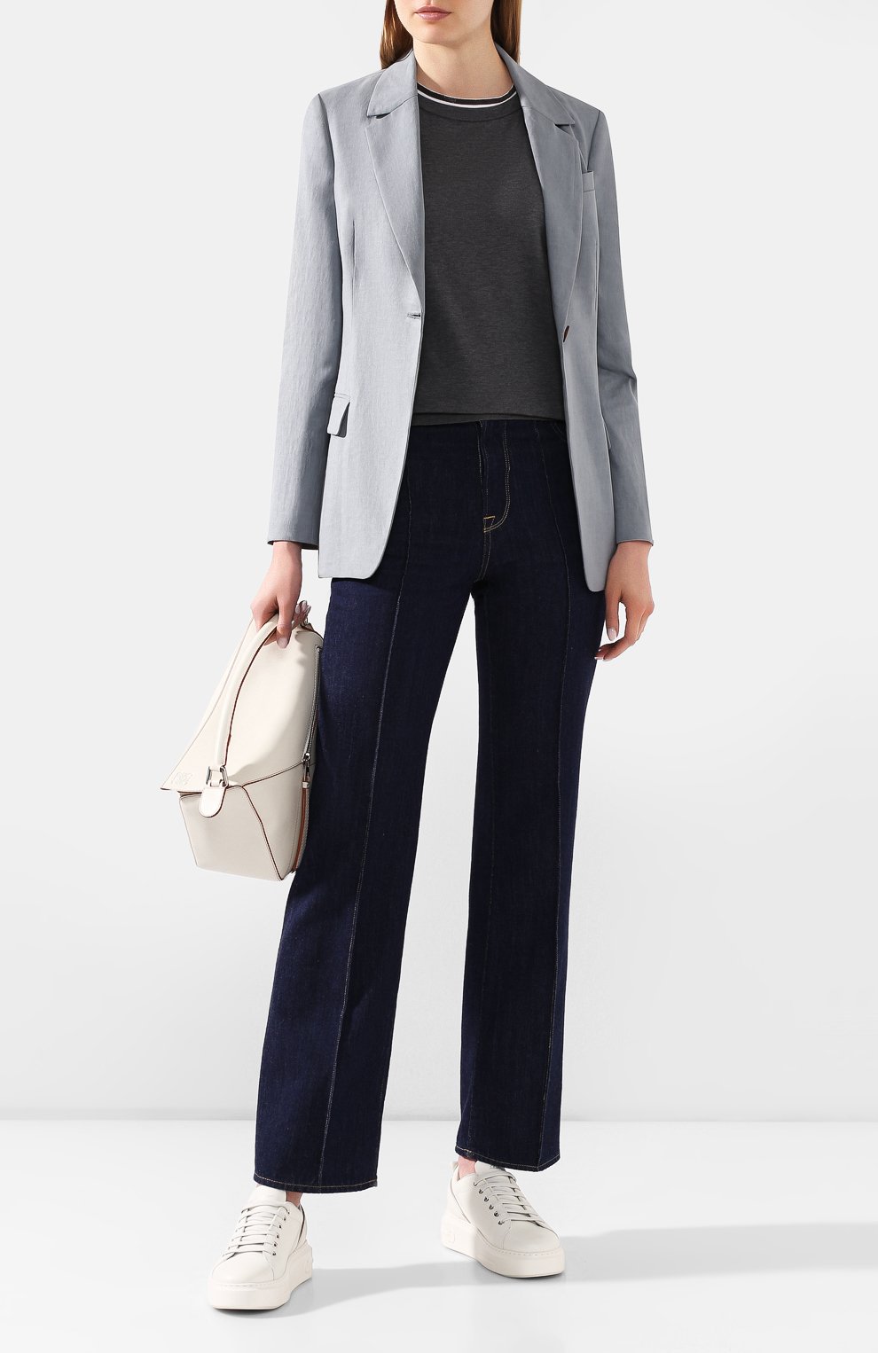Жакет из смеси льна и хлопка BRUNELLO CUCINELLI, арт. MF5918985, фото 2