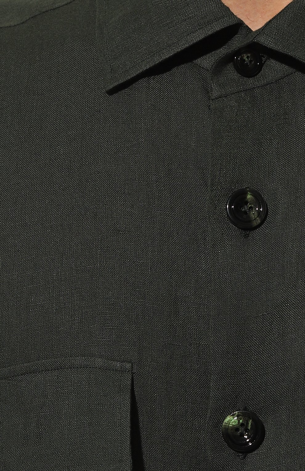 Льняная рубашка KITON, арт. UMC016H08838, фото 5