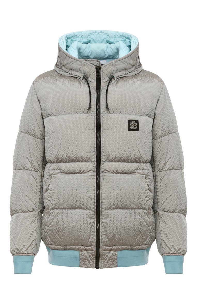 Мужской пуховый бомбер STONE ISLAND бежевого цвета, арт. 731542634 | Фото 1 (Материал внешний: Синтетический материал; Длина (верхняя одежда): Короткие; Рукава: Длинные; Материал утеплителя: Пух и перо; Материал подклада: Синтетический материал; Мужское Кросс-КТ: пуховик-короткий; Принт: Без принта; Стили: Кэжуэл; Кросс-КТ: бомбер, Утепленные; Детали: Декор; Автоматизация ТО: Проставлено; Автоматизация состава: Проставлено)