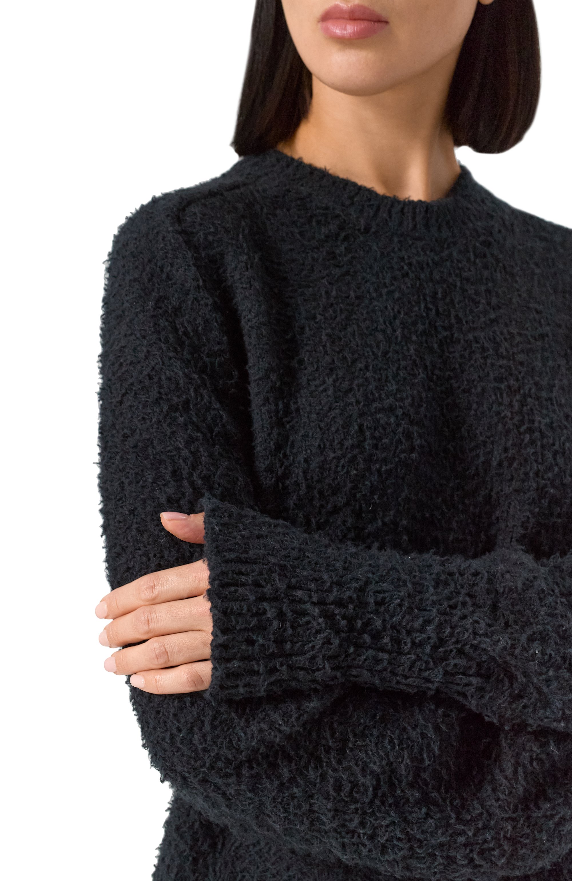 Хлопковый свитер MAISON MARGIELA, арт. SI0GP0001/S17664, фото 8