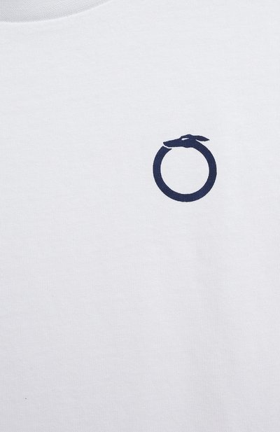 Хлопковая футболка TRUSSARDI JUNIOR, арт. TBP23008TS, фото 3