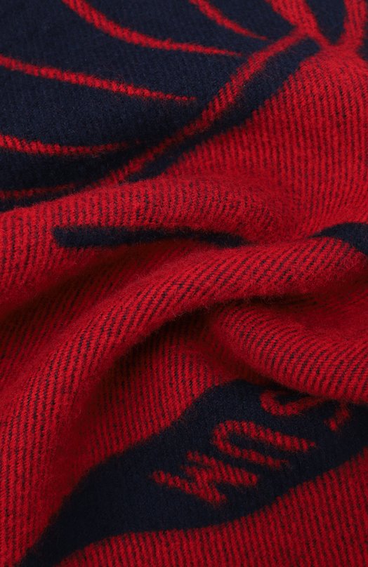 Шерстяной шарф Burberry 8117907 Красный  8117907 Фото 3