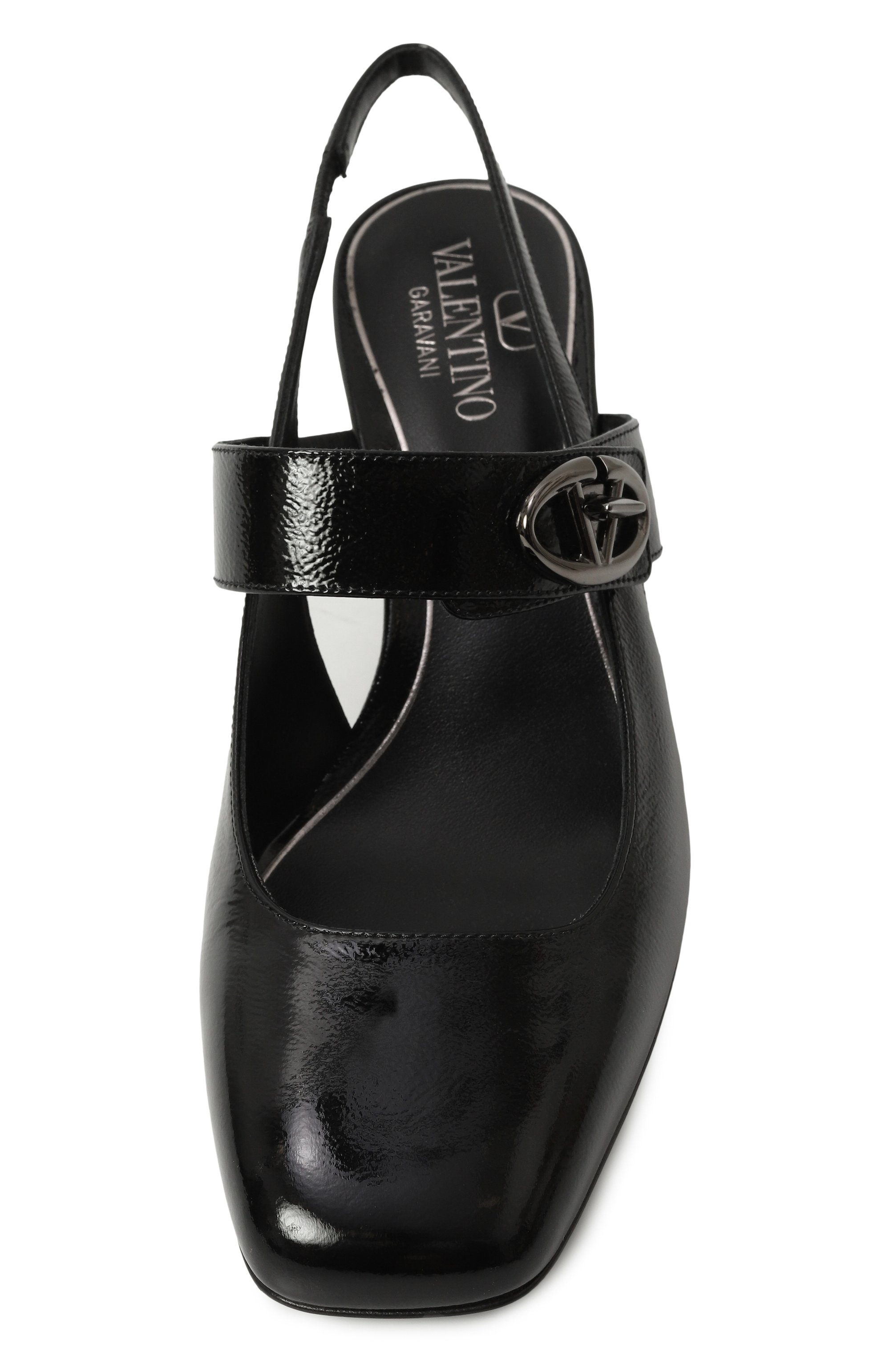 Кожаные туфли vlogo locker VALENTINO, арт. 5W2S0JY1/IZM, фото 6