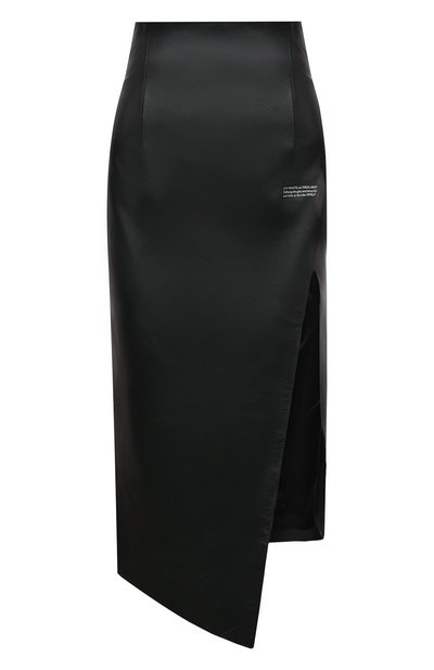 Женская кожаная юбка OFF-WHITE, арт. 0WJC006C99LEA001