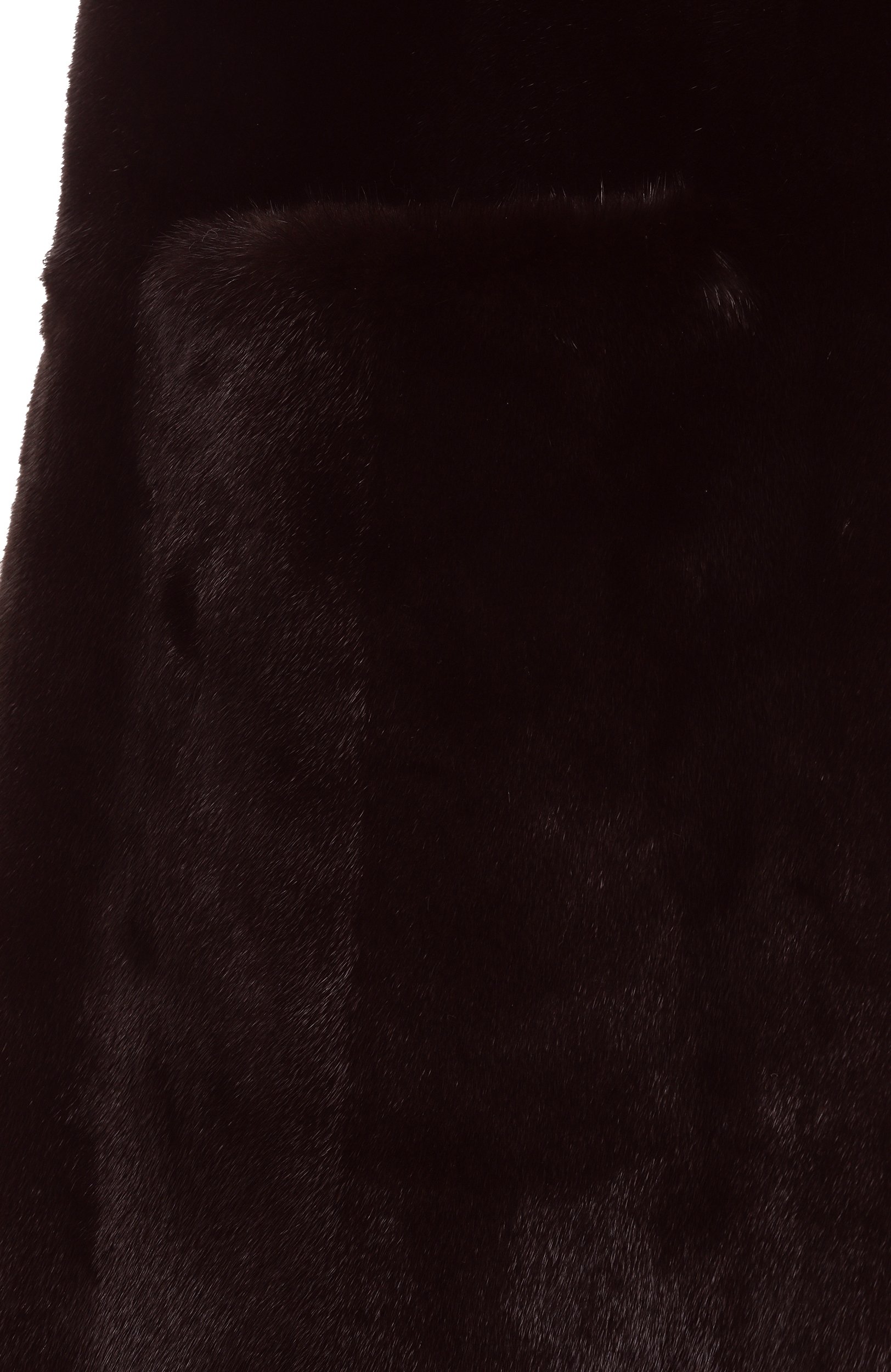 Шарф из норки MVST, арт. MSC04-MINK-BLACK GLAMA, фото 3