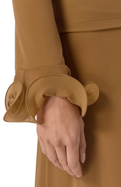 Топ MOSCHINO коричневого цвета по цене 79950 руб., арт. A1203/5535, фото 5 Топ MOSCHINO, арт. A1203/5535, фото 5