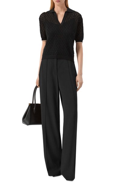 Хлопковое поло AGNONA, арт. K311055E/7C080PE, фото 2